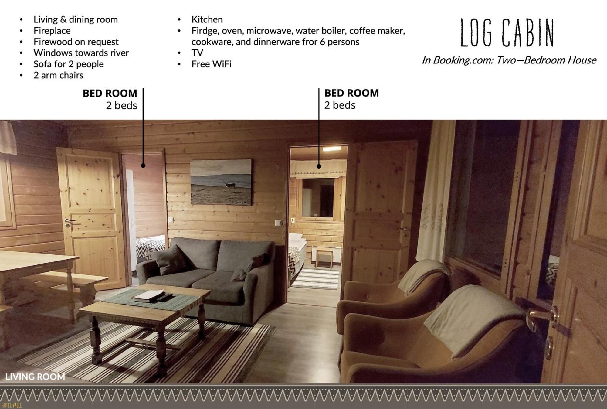 Hotel Valle Lapland Утсйоки Экстерьер фото